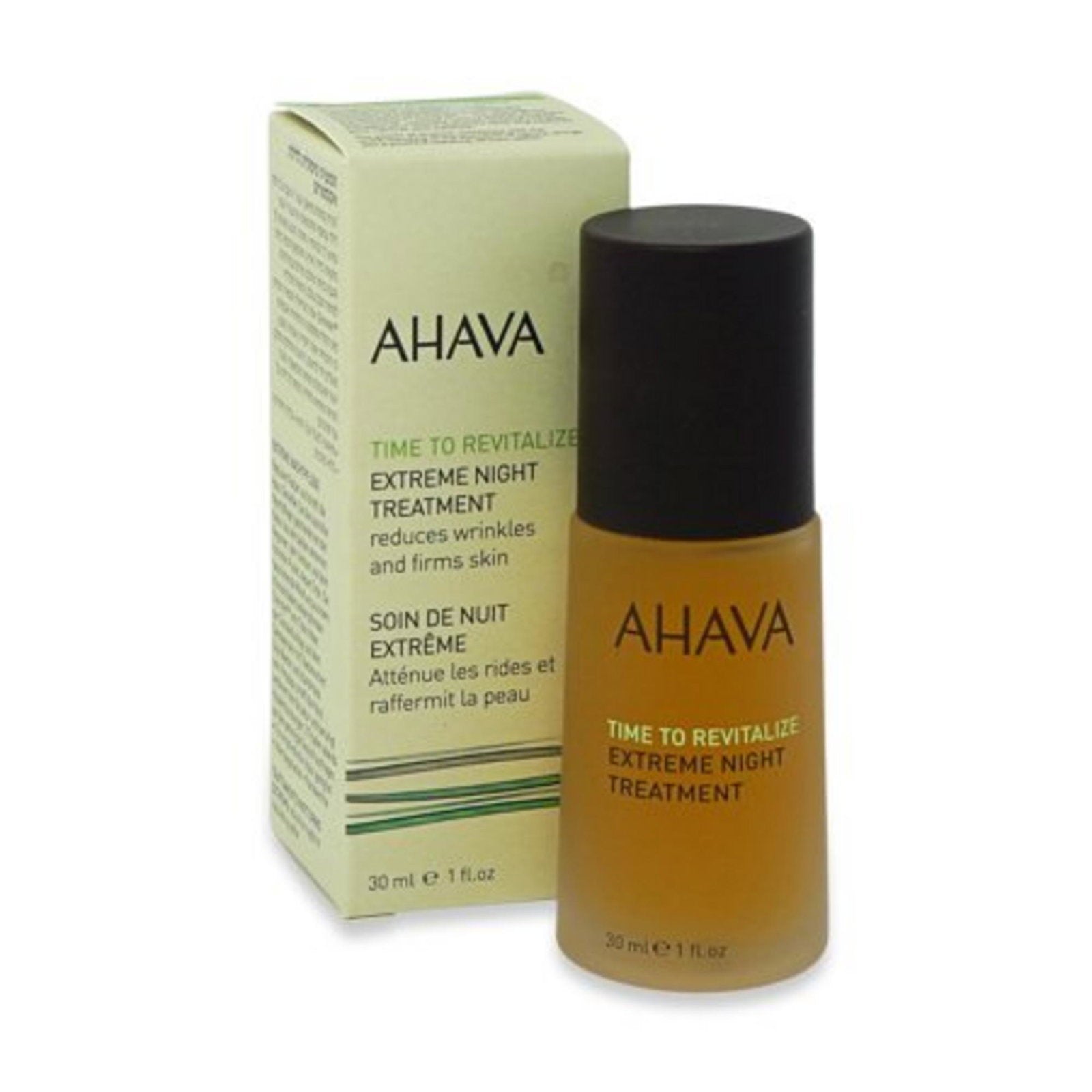 Ahava, Time To Revitalize Extreme, Anti-Aging, Night, Local Treatment Serum, For Face, 30 ml