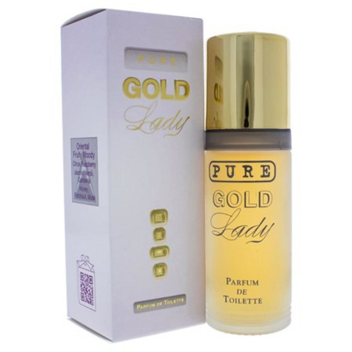 Milton Lloyd, Pure Gold Lady, Eau De Toilette, For Women, 55 ml
