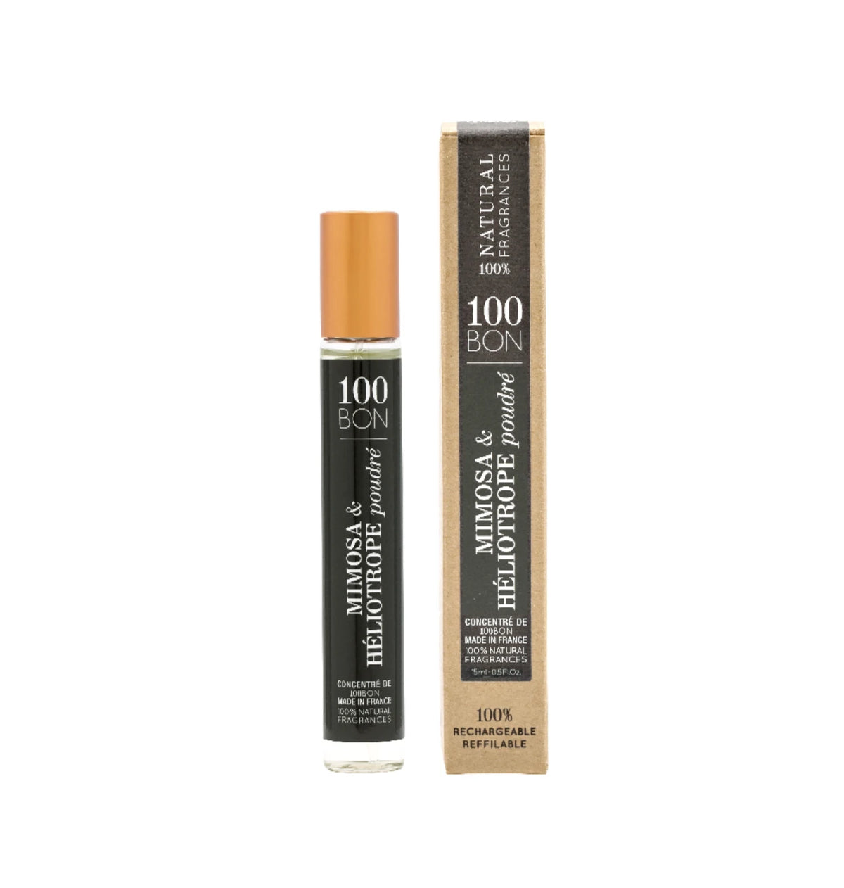 100 Bon Mimosa & Heliotrope Poudre Eau de Parfum 15 ml Miniatuur