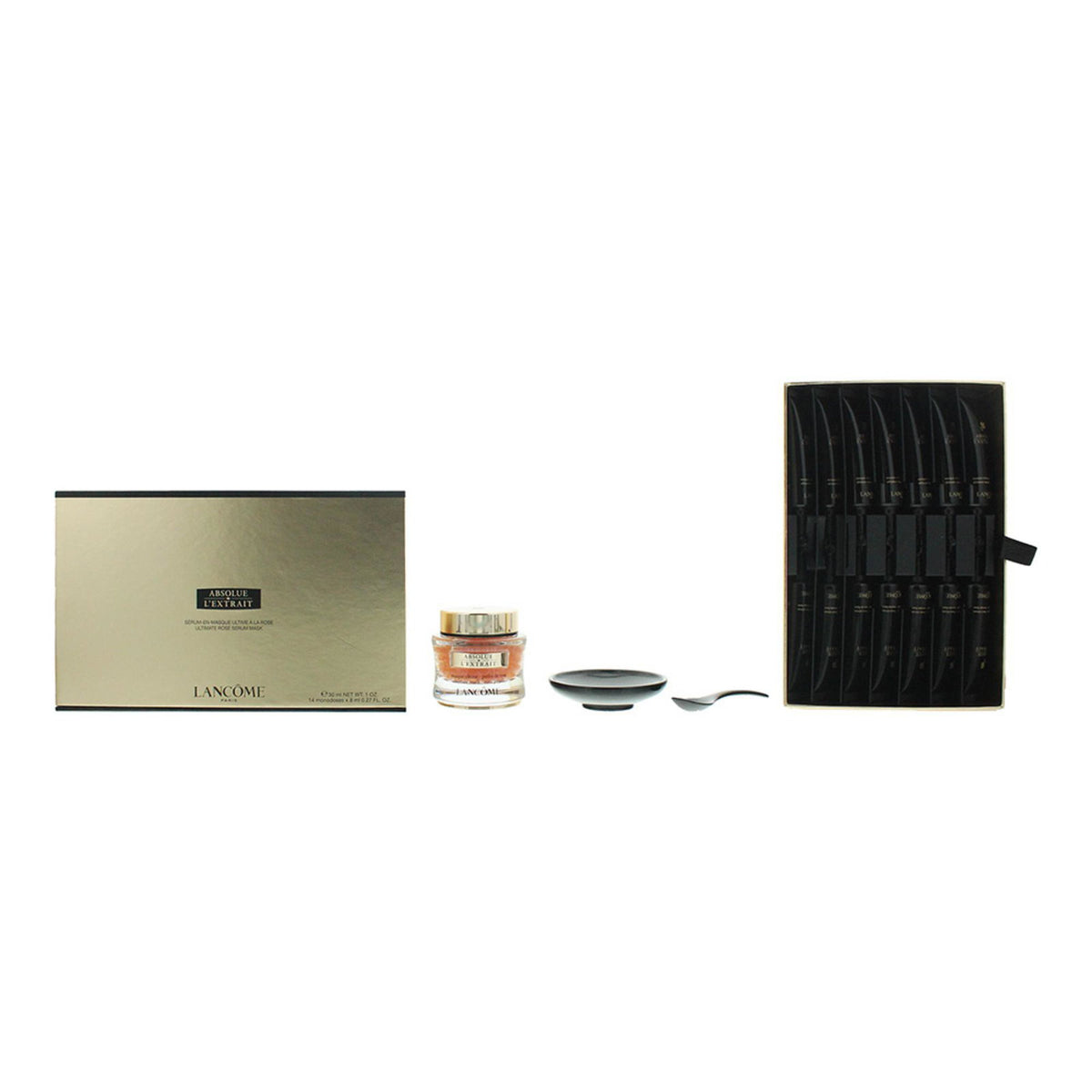 Lancome, Absolue L'Extrait, Regenerative and Revitalizing, Rosa Damascena Flower Extract, Gel Mask, Face, 14 pcs, 30 ml