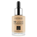 Liquid Make Up Base Catrice HD Liquid Coverage Nº 032 Nude beige Nº 032-Nude Beige 30 ml product packaging