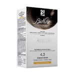 BioNike, Shine On, Permanent Hair Dye, 4.3 Golden Brown, 145 ml