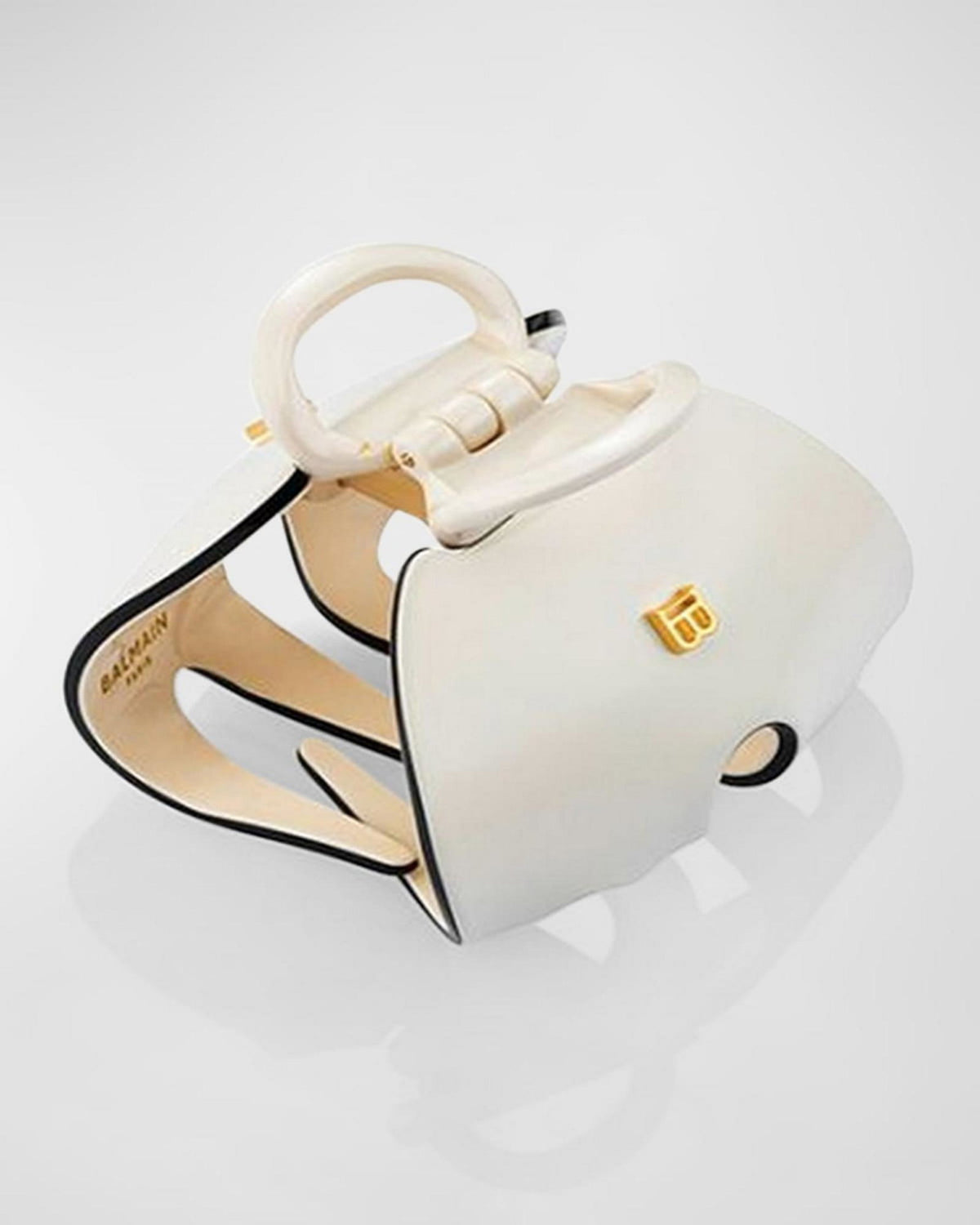 Balmain, Imperiale, Hair Clip, White