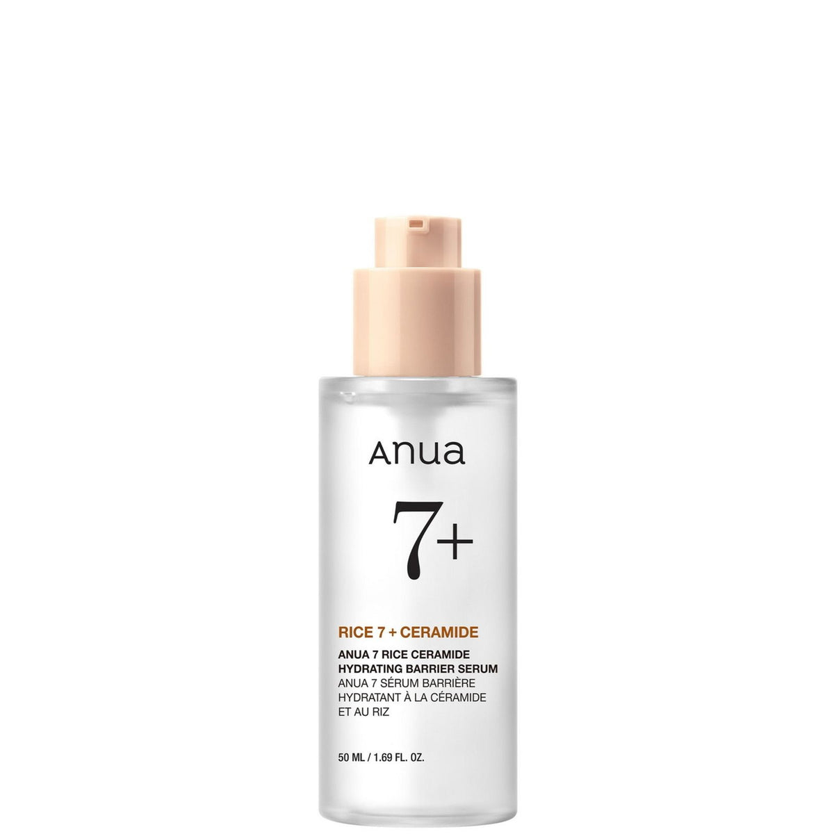 Anua 7 Hydraterend barrièreserum met rijst en ceramiden 50 ml