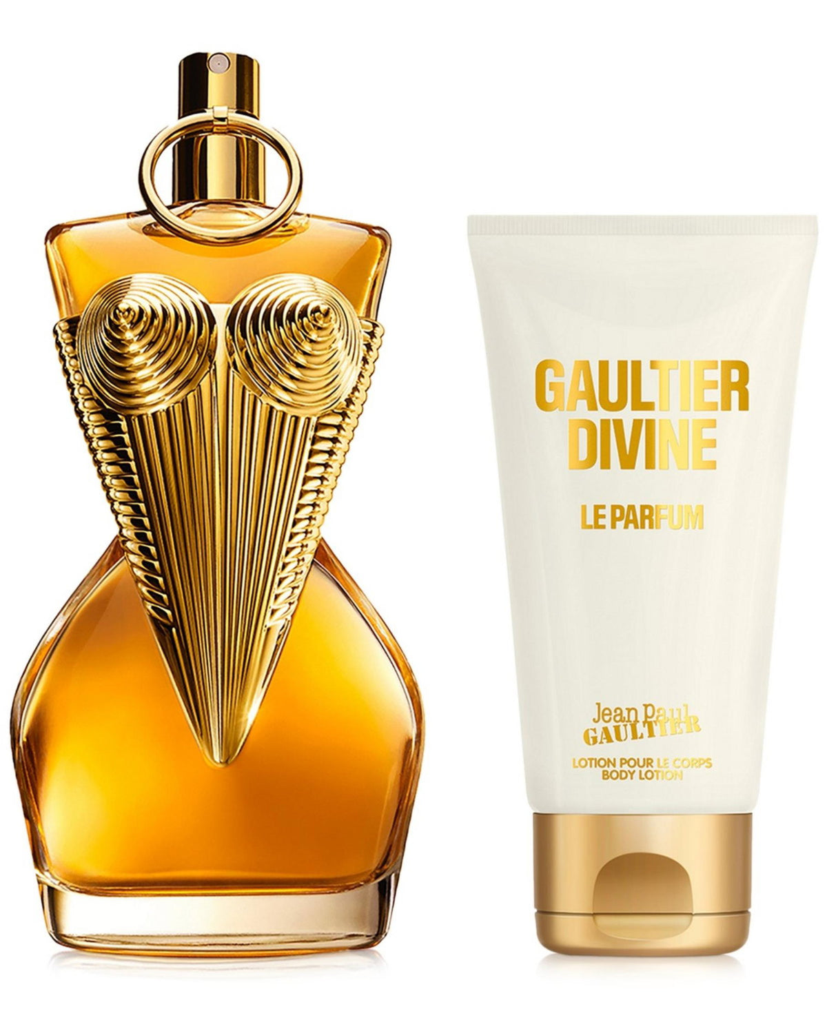 Set Jean Paul Gaultier: Divine Le Parfum Intense, Eau De Parfum, For Women, 100 ml + Divine Le Parfum Intense, Daily, Body Lotion, Body, 75 ml