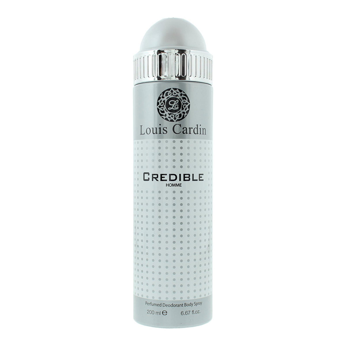 Louis Cardin, Credible Homme, Deodorant Spray, For Men, 200 ml
