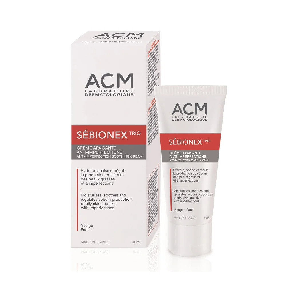 Laboratoire ACM, Sebionex Trio, Anti-Imperfections, Cream, For Face, 40 ml