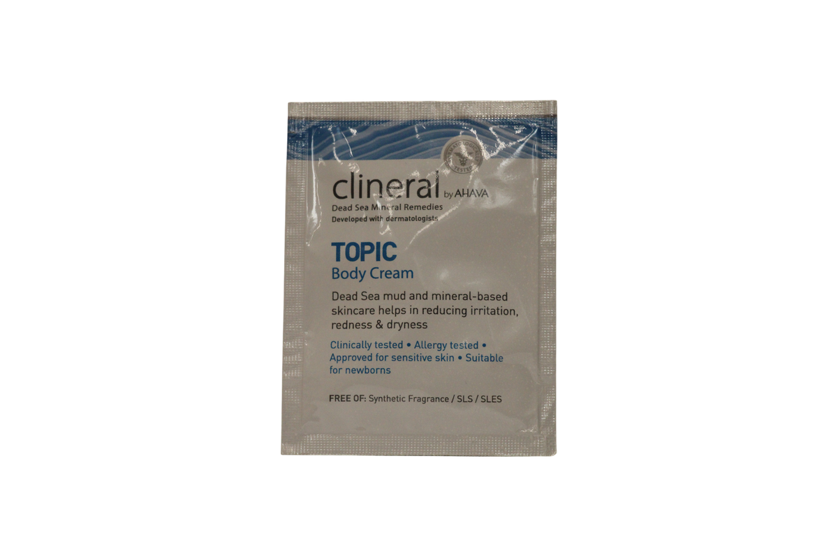 Ahava Clineral Topic Lichaamscrème 6 ml Sample