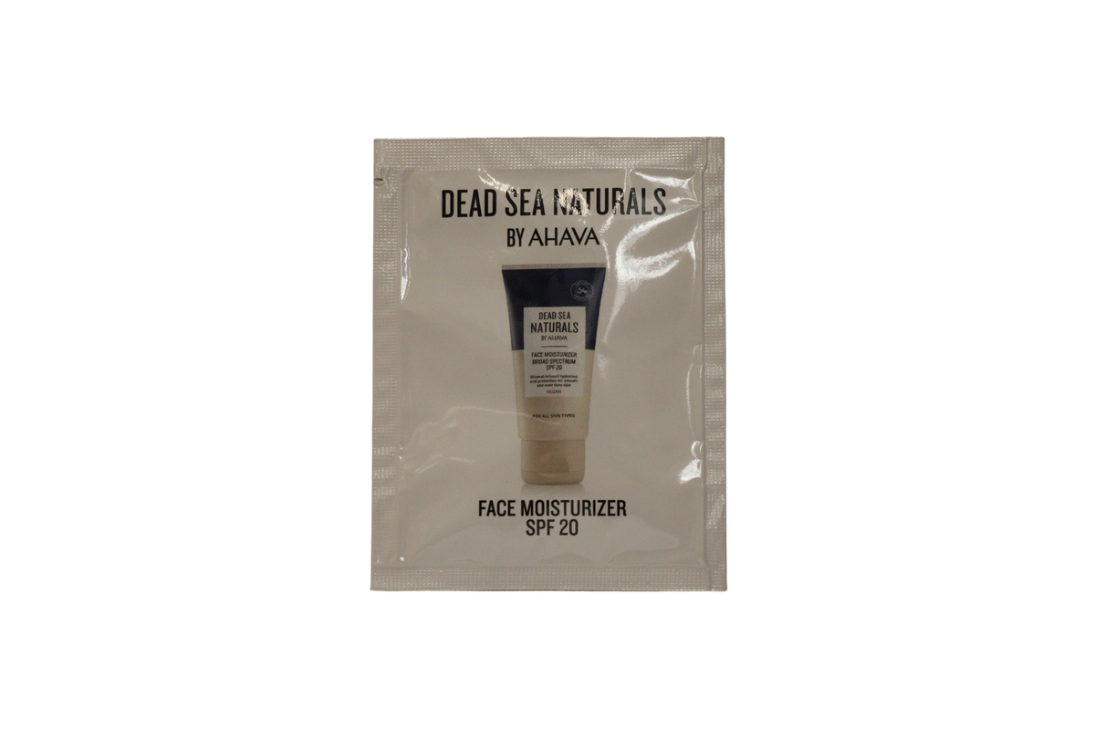 Ahava Dead Sea Naturals hydraterende gezichtscrème SPF 20 - 3 ml Sample