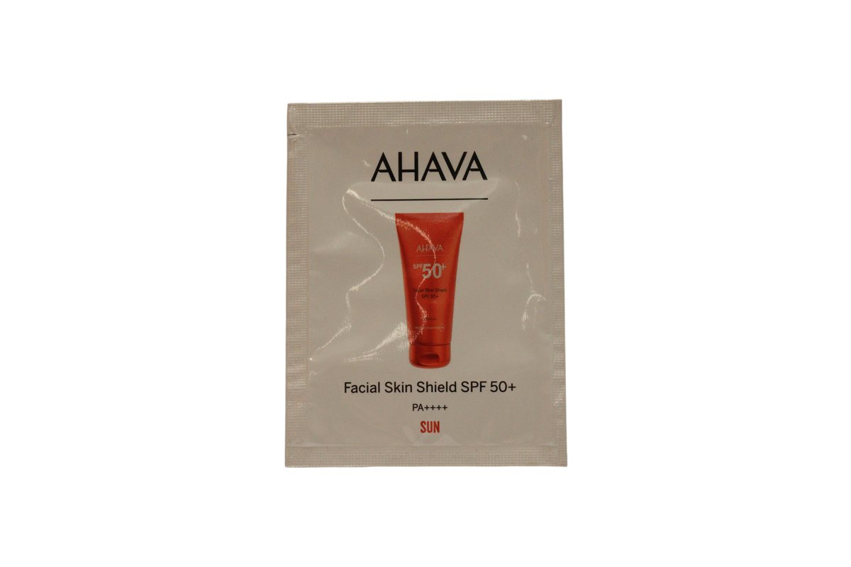 Ahava Facial Skin Shield SPF50+ crème Sample 2 ml
