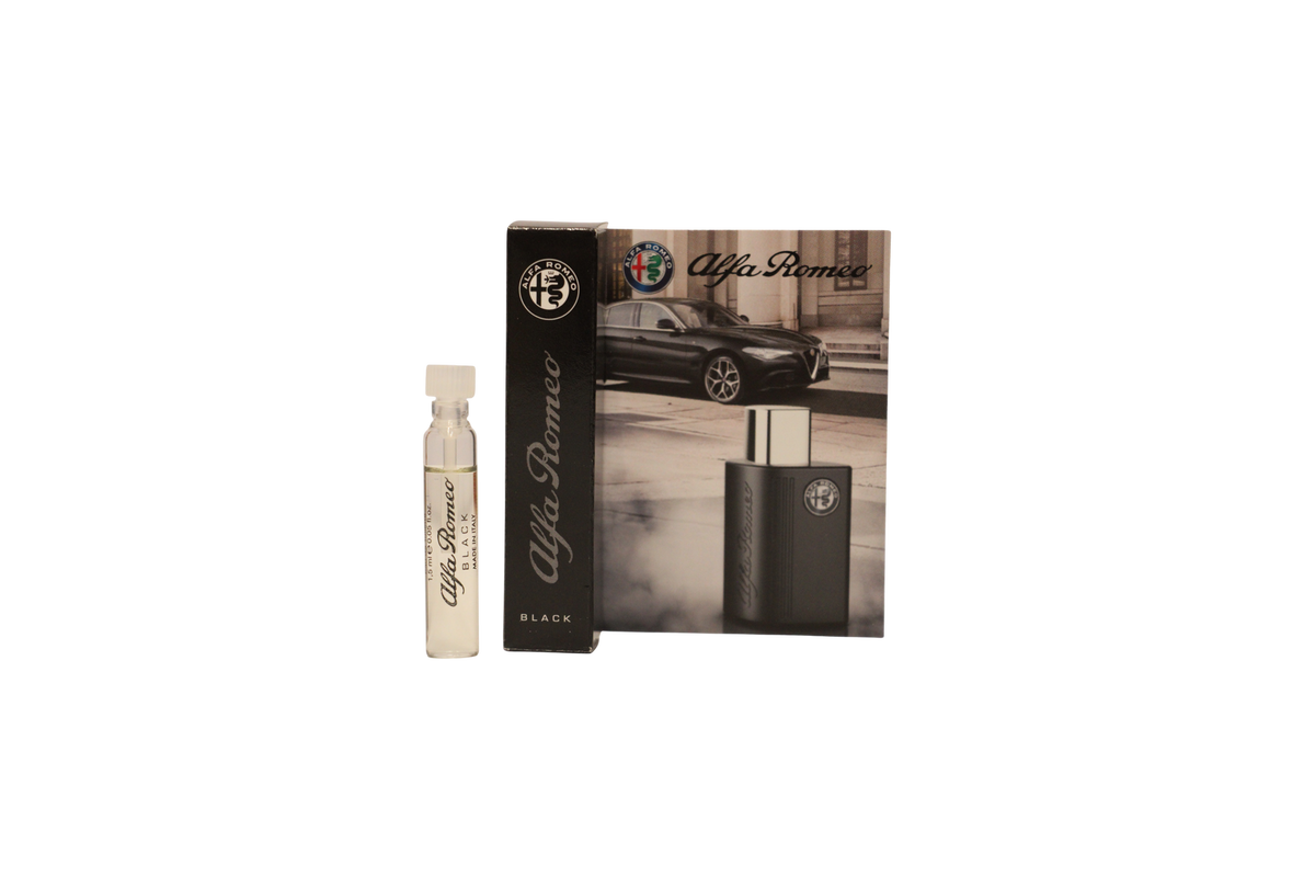 Alfa Romeo Black eau de toilette voor mannen 2 ml Vial