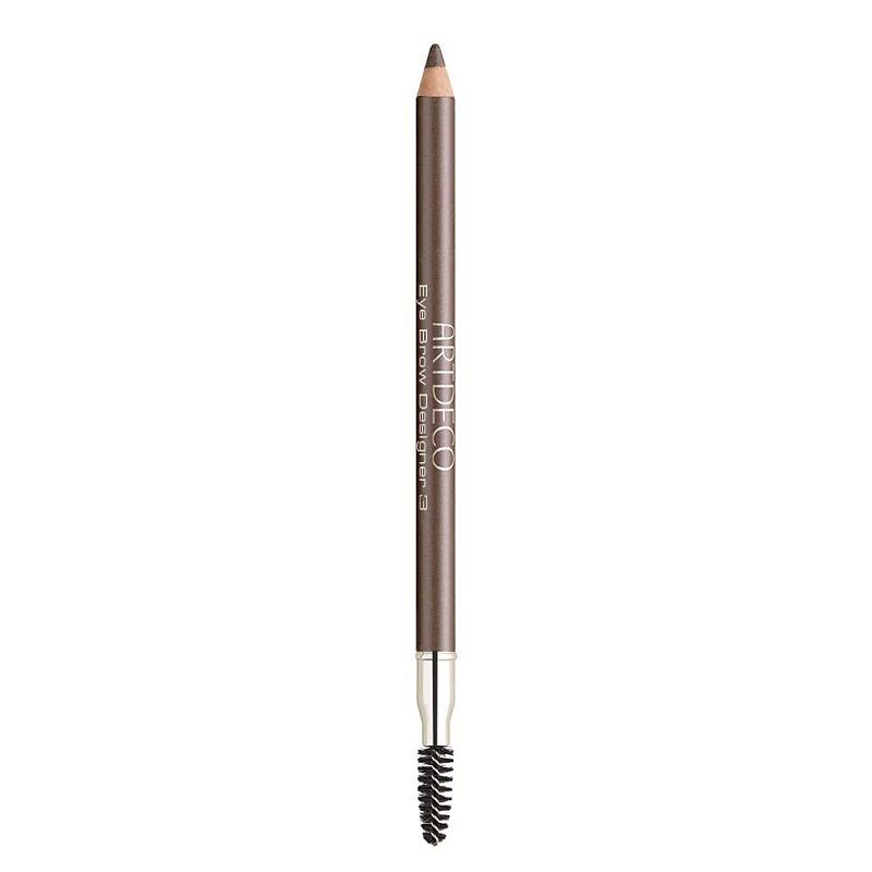 ArtDeco, Eyebrow Designer, Defining, Eyebrow Cream Pencil & Brush 2-In-1, 03, Medium Dark, 1 g