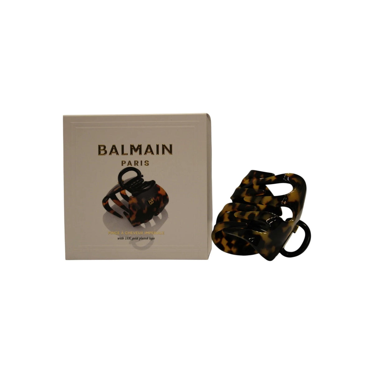 Balmain Imperiale Haarclip Schildpadmotief