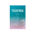 Barulab, Teatree, Anti-Blemish, Sheet Mask, For Face, 23 g