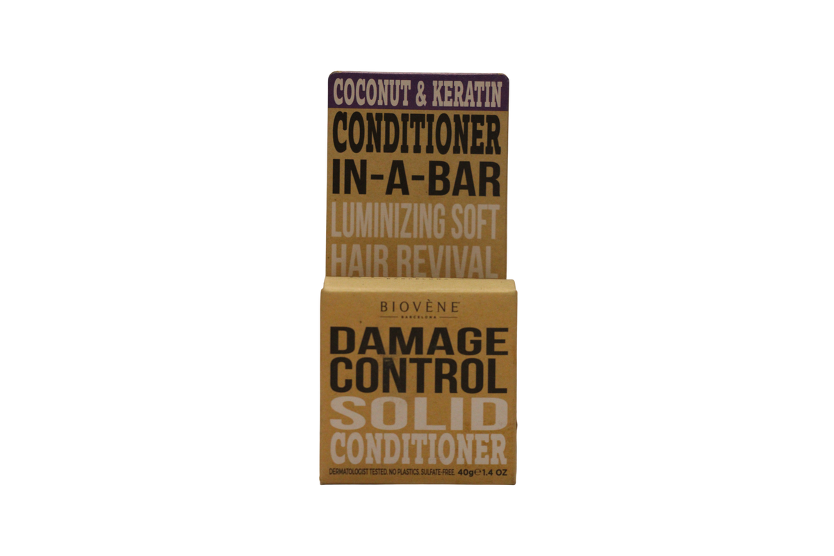 Biovene Damage Control Kokos & Keratine Conditionerbar 40 g Tester