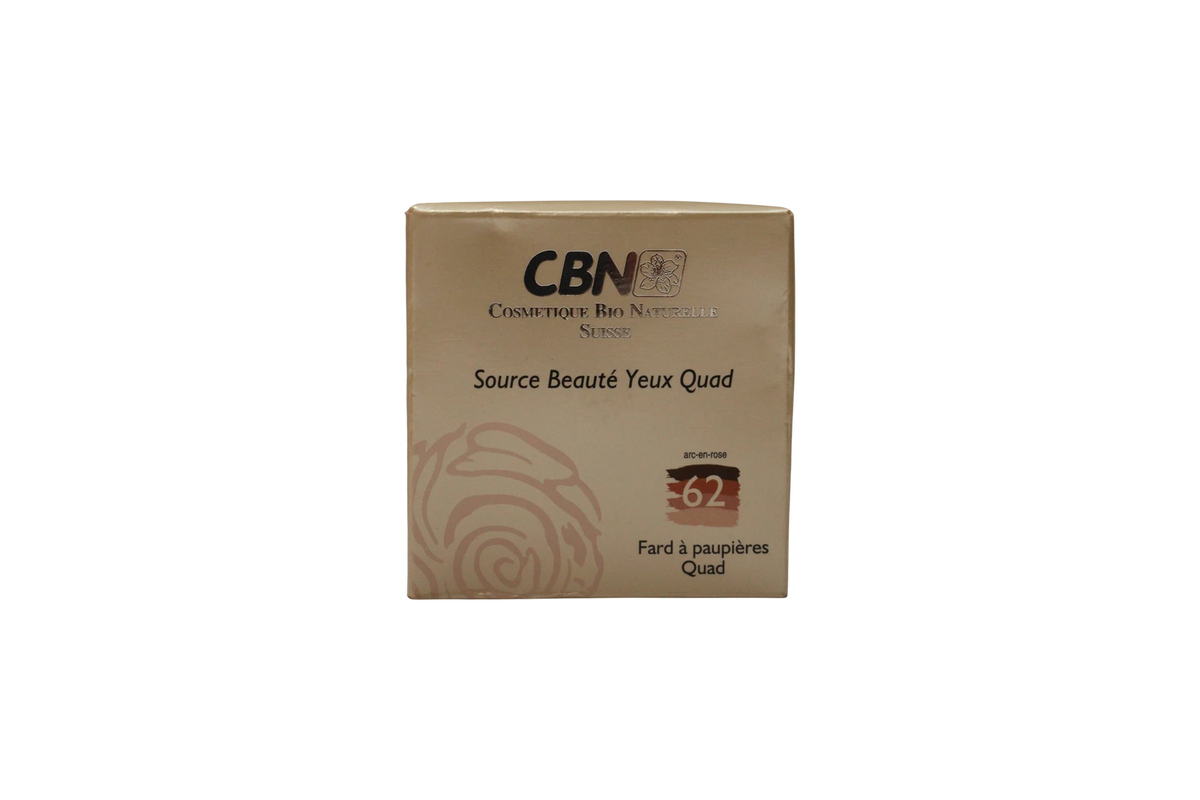 CBN Source Beauté Yeux Quad Oogschaduwpalet 62 Arc-en-Rose 5 g