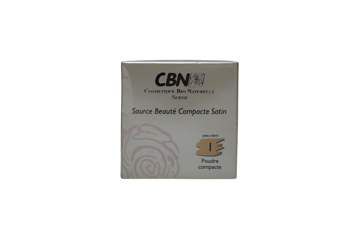 CBN Source Beauté Compacte Foundation Satijnen Finish Tint 1 - 10 g
