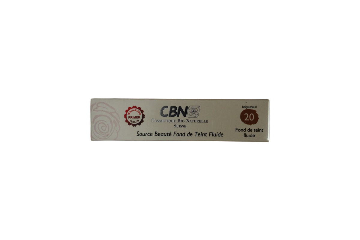 CBN Source Beauté Satin Finish Vloeibare Foundation 20 Beige Chaud 30 ml