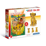 Clementoni, SuperColor, Jigsaw Puzzles 104 pcs