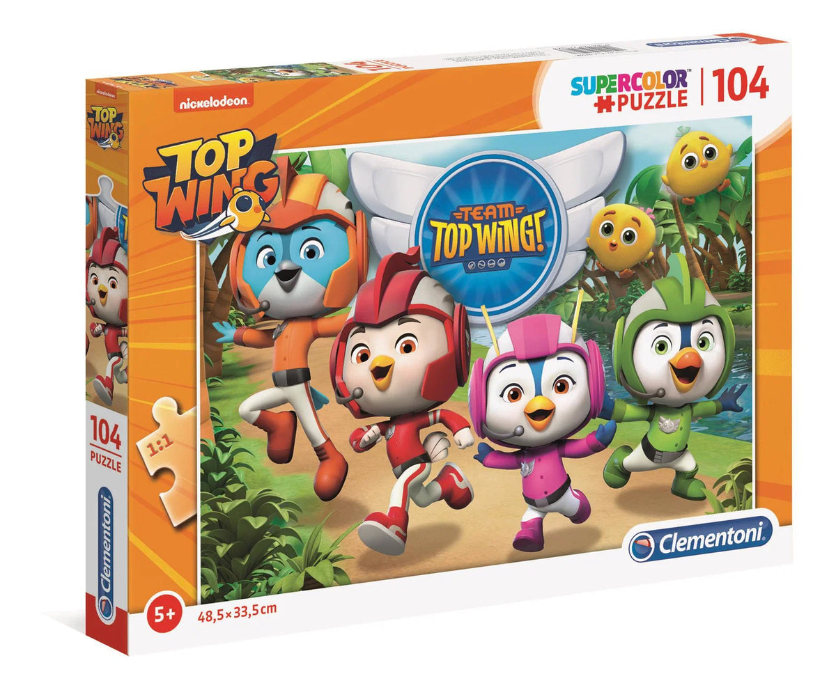 Clementoni, Top Wing, Jigsaw Puzzles 104