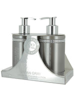 Crystals Set Vivian Gray: Grey Crystals, Hydrating, Hand Lotion, 250 ml + Grey Crystals, Cleansing, Liquid Soap, 250 ml