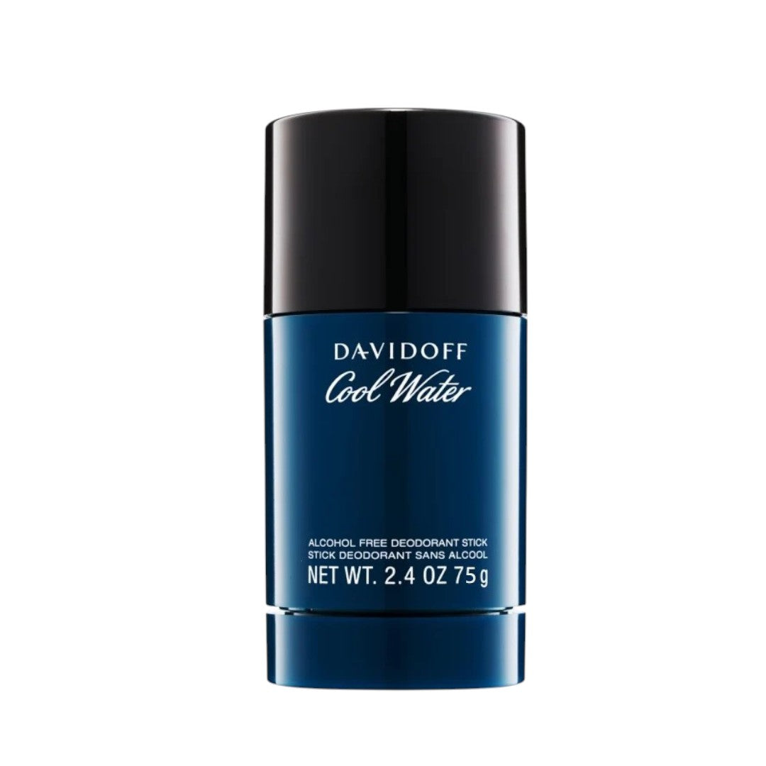 Davidoff, Cool Water - Alchool Free, 24h Protection, Deodorant Stick, For Men, 75 g