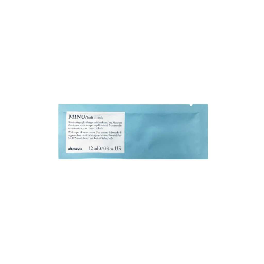 Davines, Minu, Hair Treatment Cream Mask, Illuminating, 12 ml