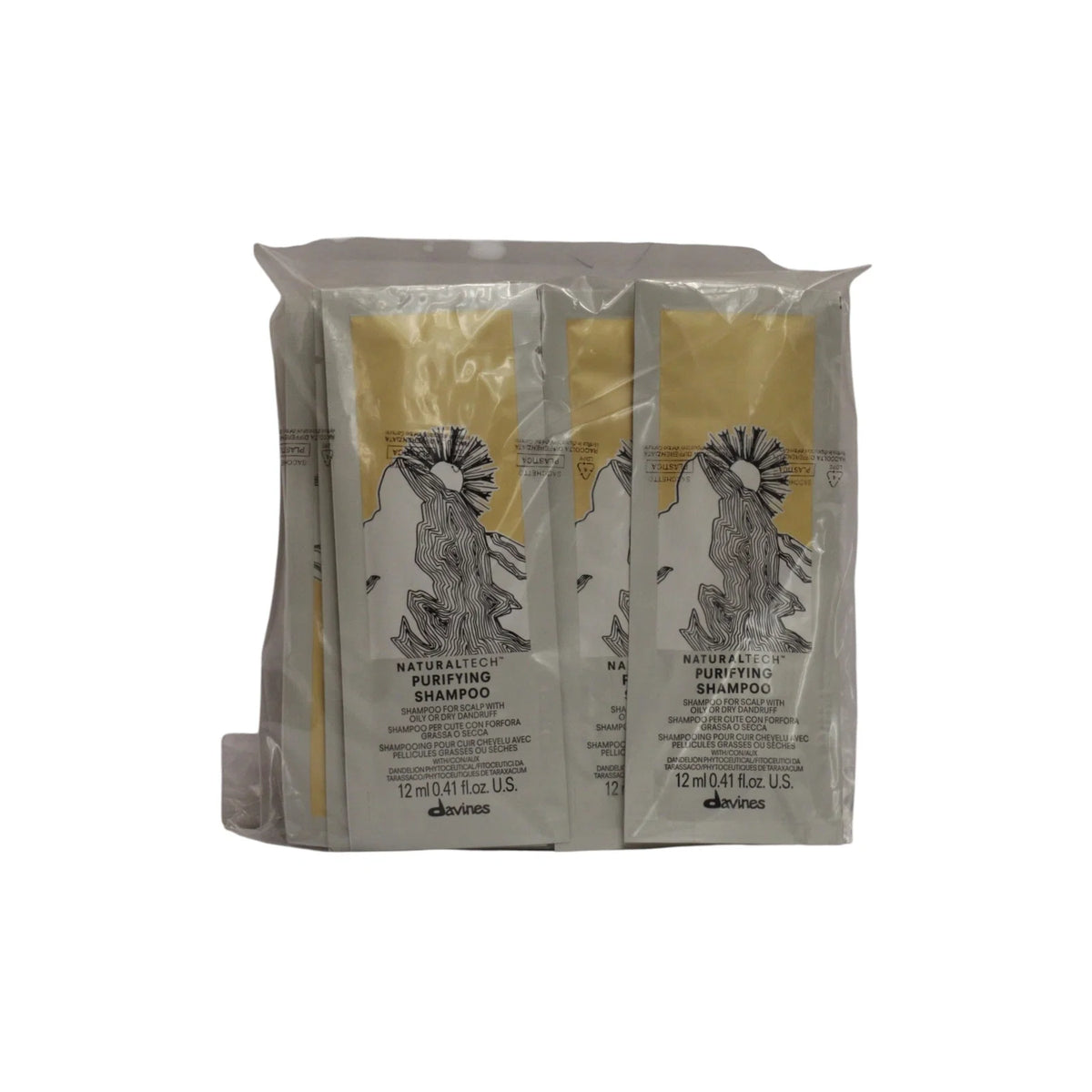 Davines NaturalTech Zuiverende shampoo 12 stuks