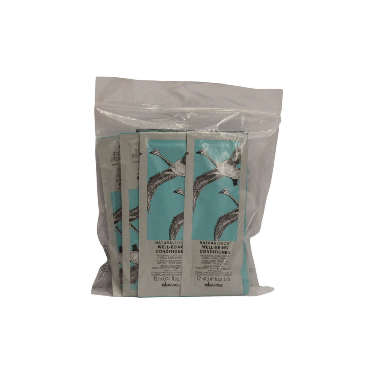 Davines Naturaltech Well-Being conditioner in zakjes - 12 stuks