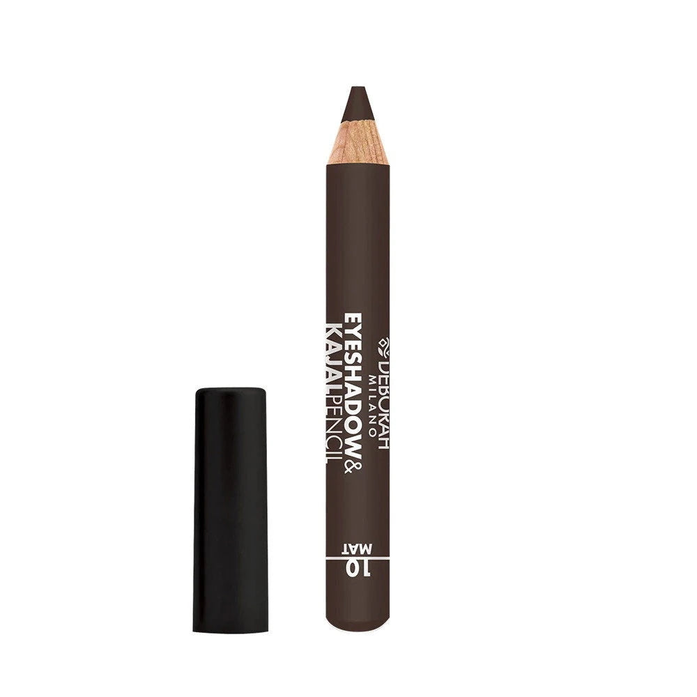 Deborah, Deborah, Blending, Matt, Eyeshadow & Kajal Eyeliner 2-In-1, 10, Brown, 2 g *Tester