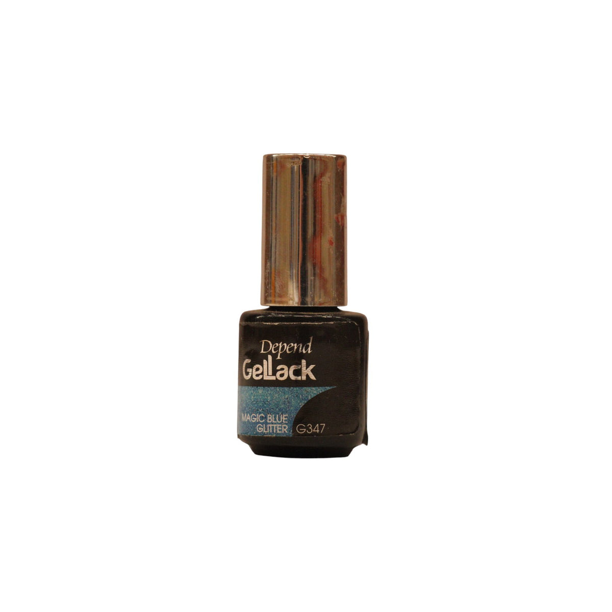 Depend gellak Aqua Glitter G347 Magic Blue Glitter 5 ml Tester