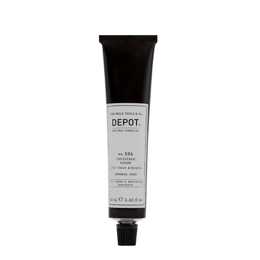 Depot No. 506 Invisible Color Semi-Permanent Hair Dye Natural Titanium 60 ml