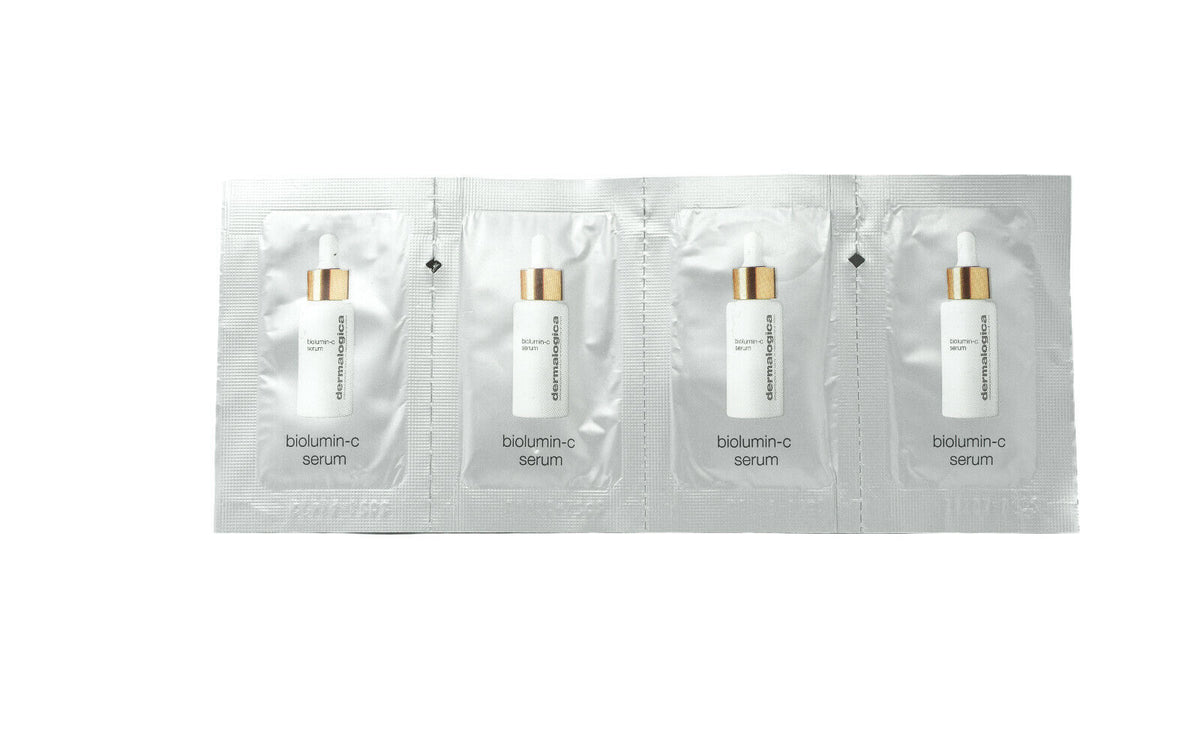 Set, Dermalogica, Biolumin-C, Glycerin, Illuminating, Gel, For Face, 4 pcs, *Sample