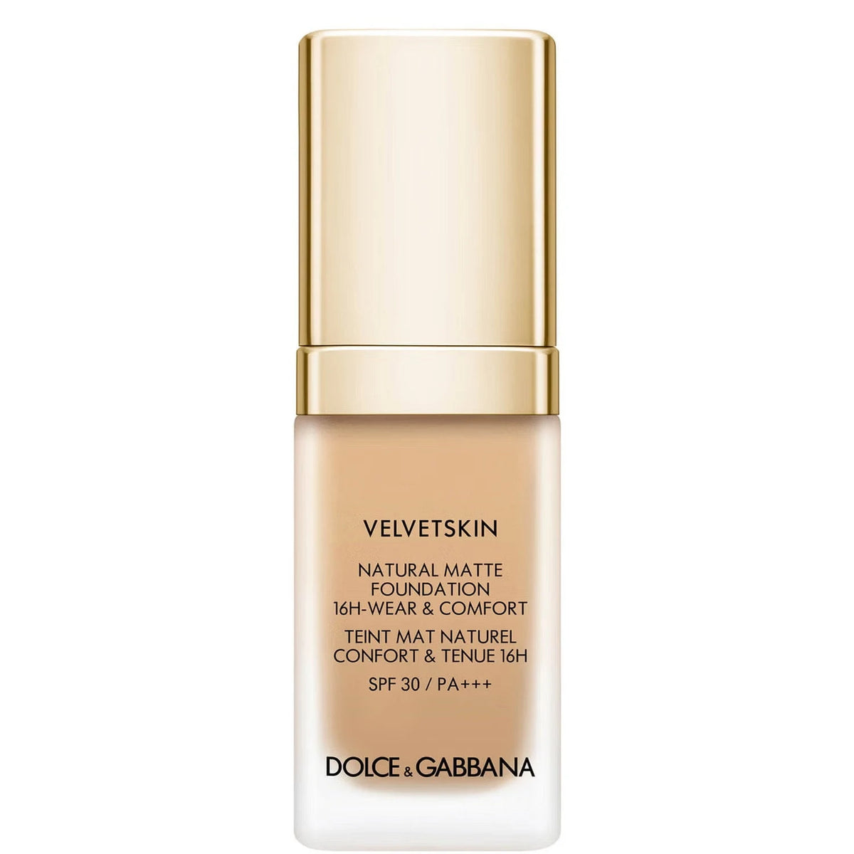 Dolce & Gabbana, Velvetskin, Matte, Liquid Foundation, 335, SPF 30, 30 ml