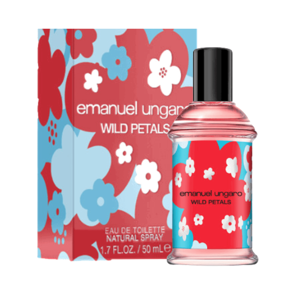 Emanuel Ungaro, Wild Petals, Eau De Toilette, For Women, 50 ml