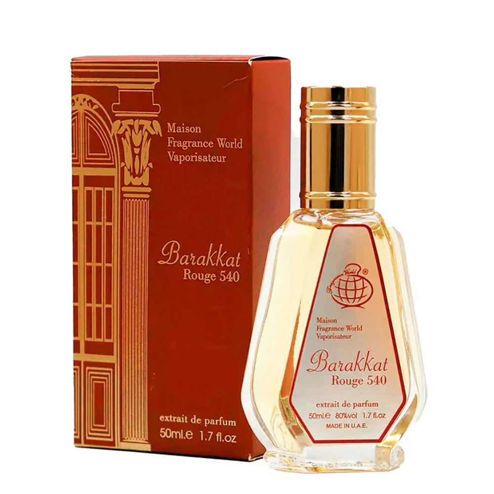 Fragrance World, Rouge 540, Extrait De Parfum, Unisex, 50 ml