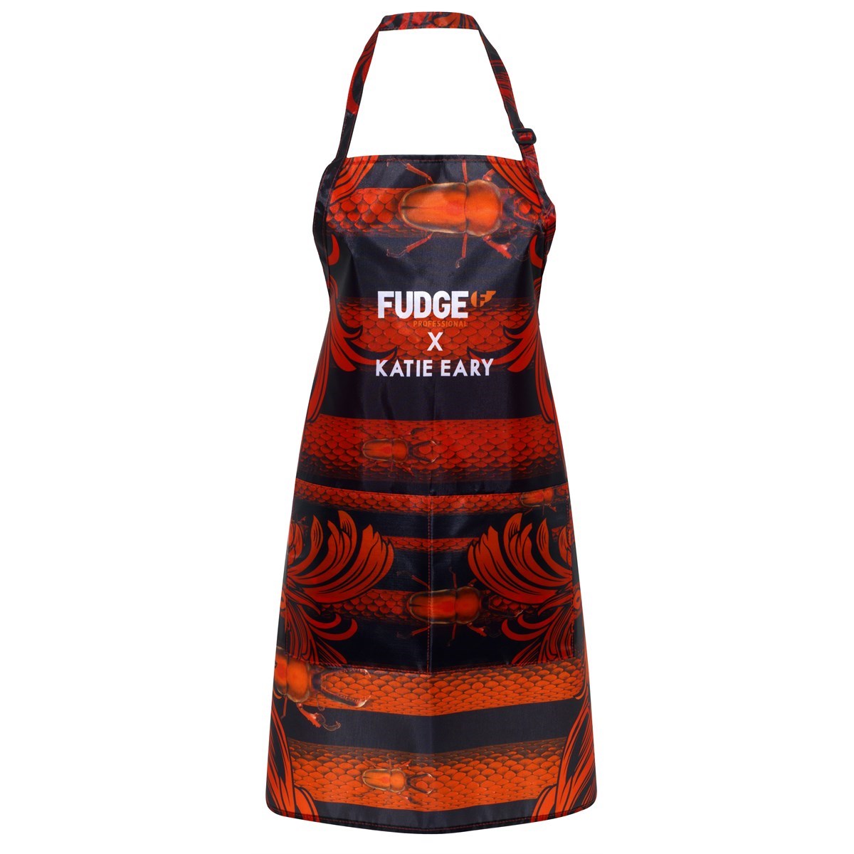 Fudge Professional, Katie Eary, Hair Tinting Apron, Red/Black