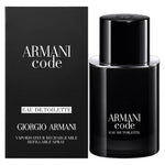 Giorgio Armani, Code, Eau De Toilette, For Men, Refillable, 50 ml