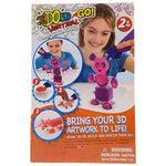 Ido3D, Bring Your 3D Artwork To Life Drawing & Colouring Kits