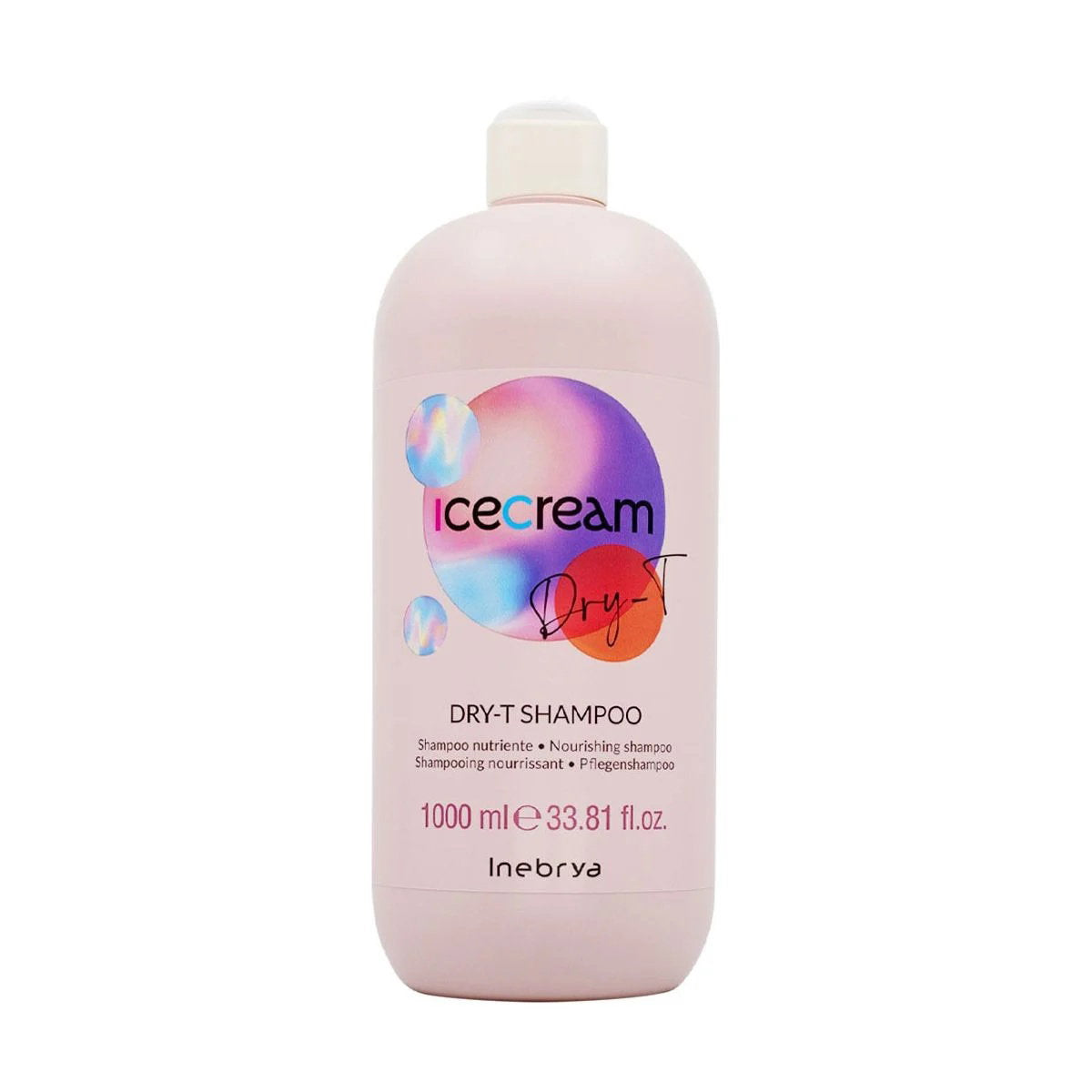 Inebrya, Ice Cream Dry-T, Hair Shampoo, Nourishing, 1000 ml