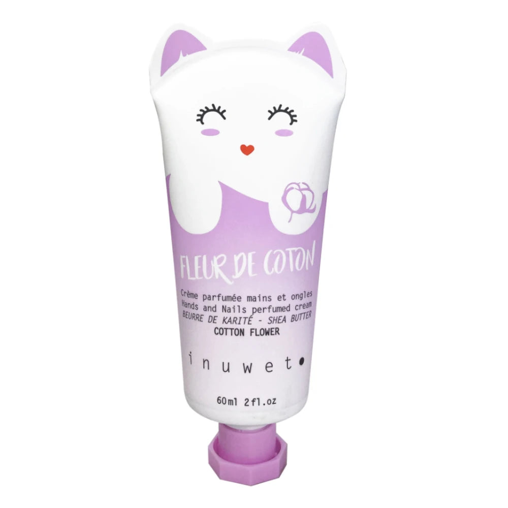 Inuwet, Fleur D'Oranger, Veganistisch, Voedend & Verzachtend, Hand- & nagelcrème, Bloemig, 60 ml