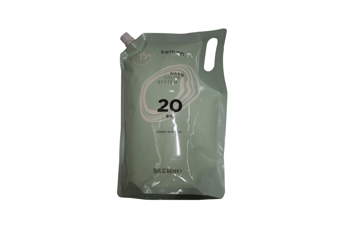Kemon Nayo Crème Activator 20 Volume 6% Haarkleurlotion 1000 ml