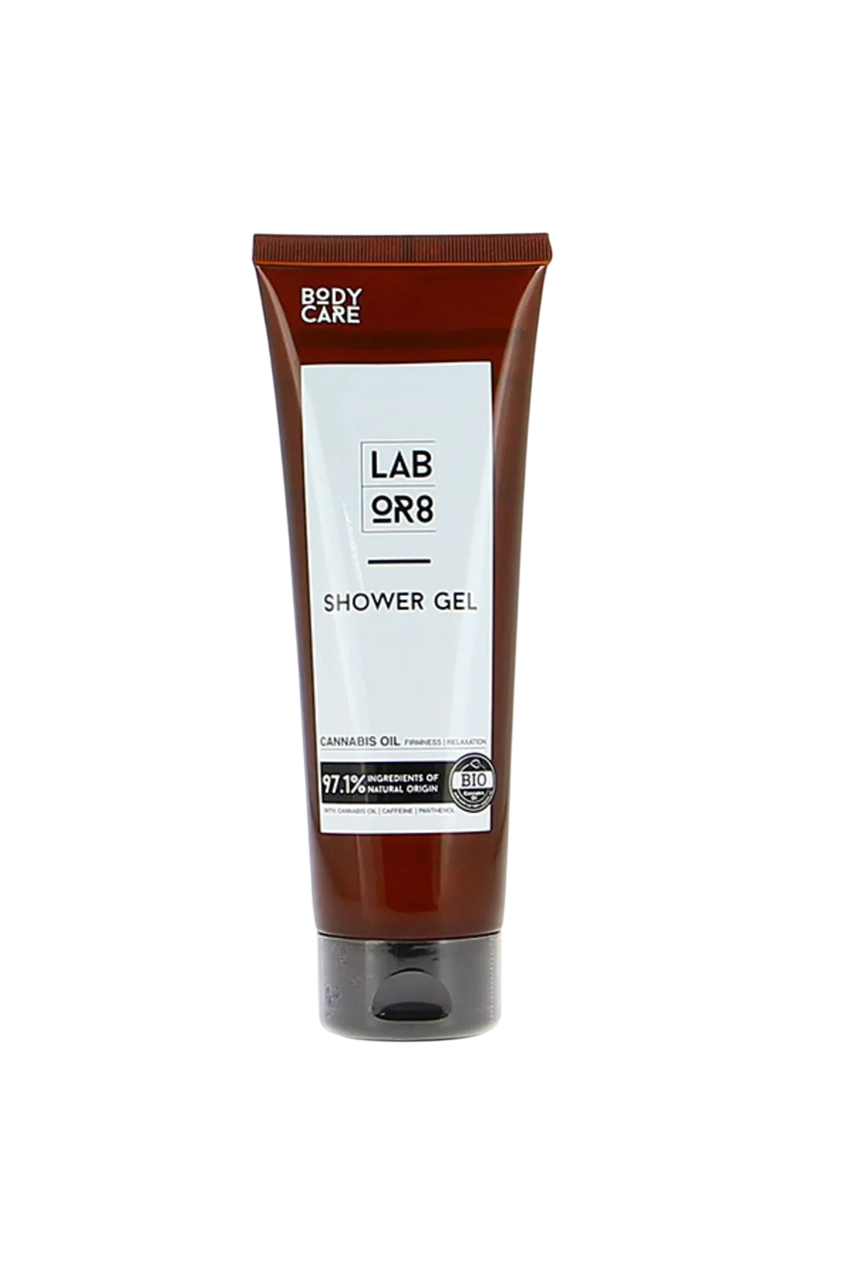 LABOR8, Hemp, Natural Ingredients, Refined Fragrance, Hydrating & Cleansing, Shower Gel, Body, All Skin Types, 250 ml