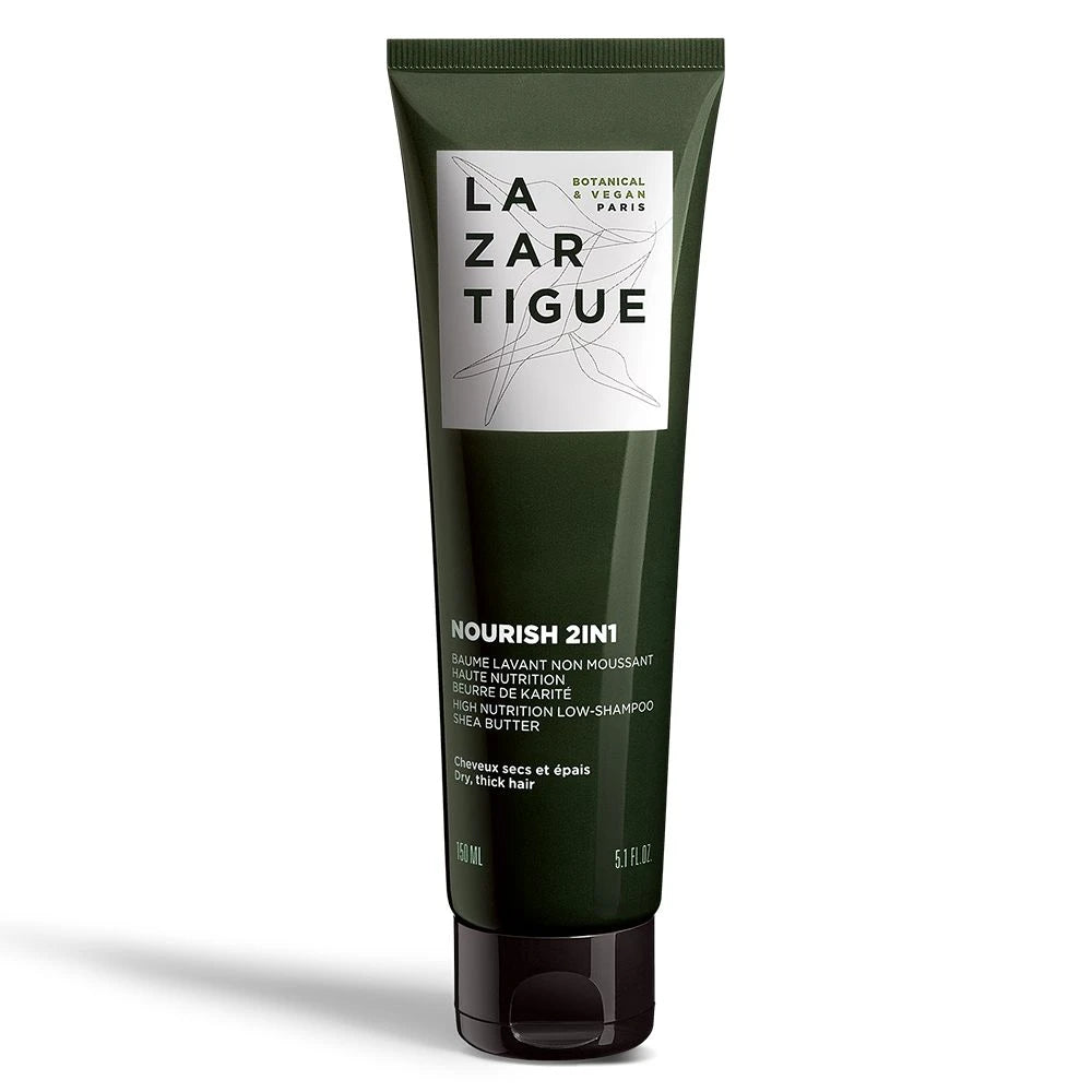 Lazartigue, Nourish 2In1, Vegan, Hair Shampoo, For Nourishing, 150 ml