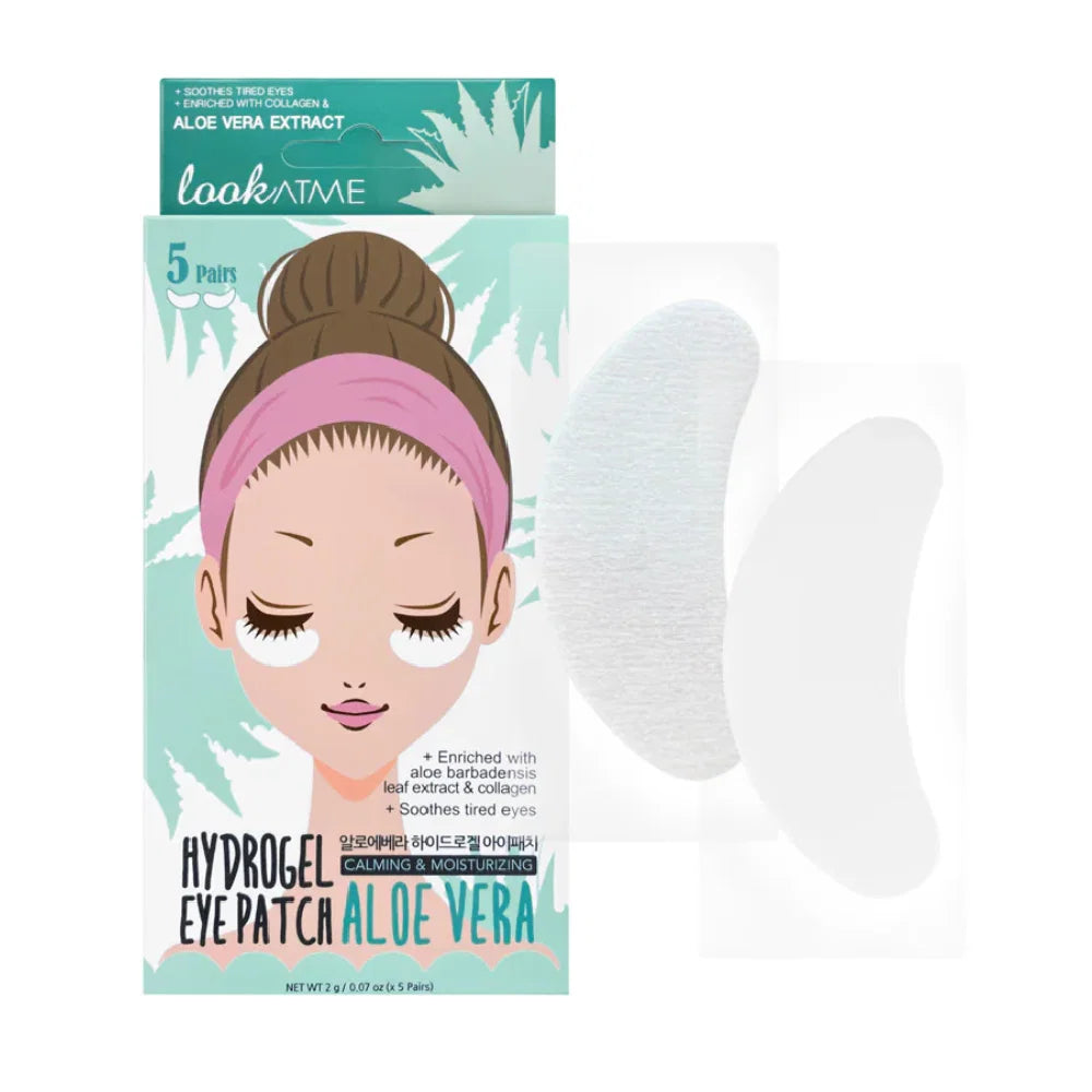 Look At Me hydrogel-oogpatches met aloë vera 10 stuks