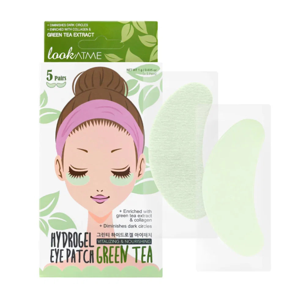 Look At Me hydrogel-oogpatches met groene thee 10 g