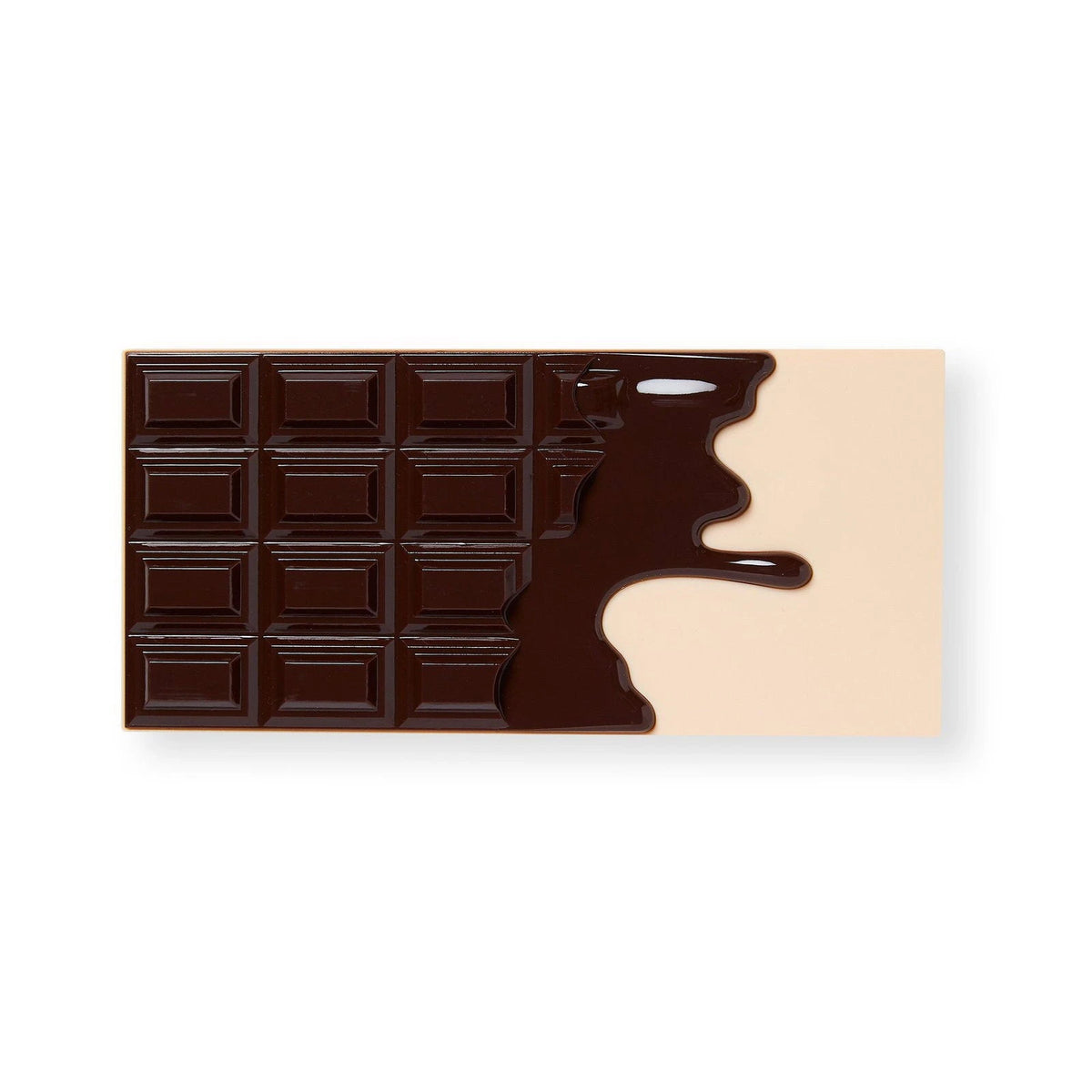Makeup Revolution, I Heart, Eyeshadow Palette, Caramel Nudes Chocolate, 18 Shades, 18 g