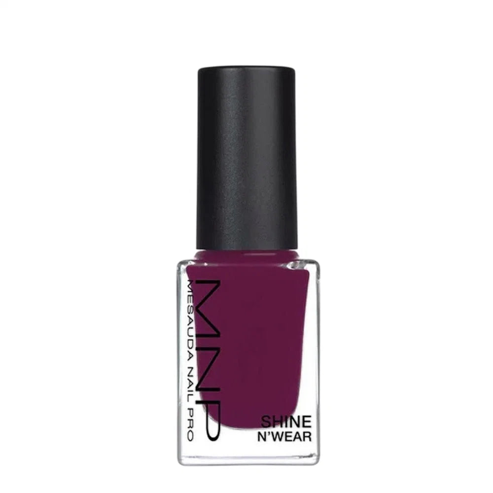 Mesauda, Shine N' Wear, Nail Polish, 222, Mauve, 10 ml