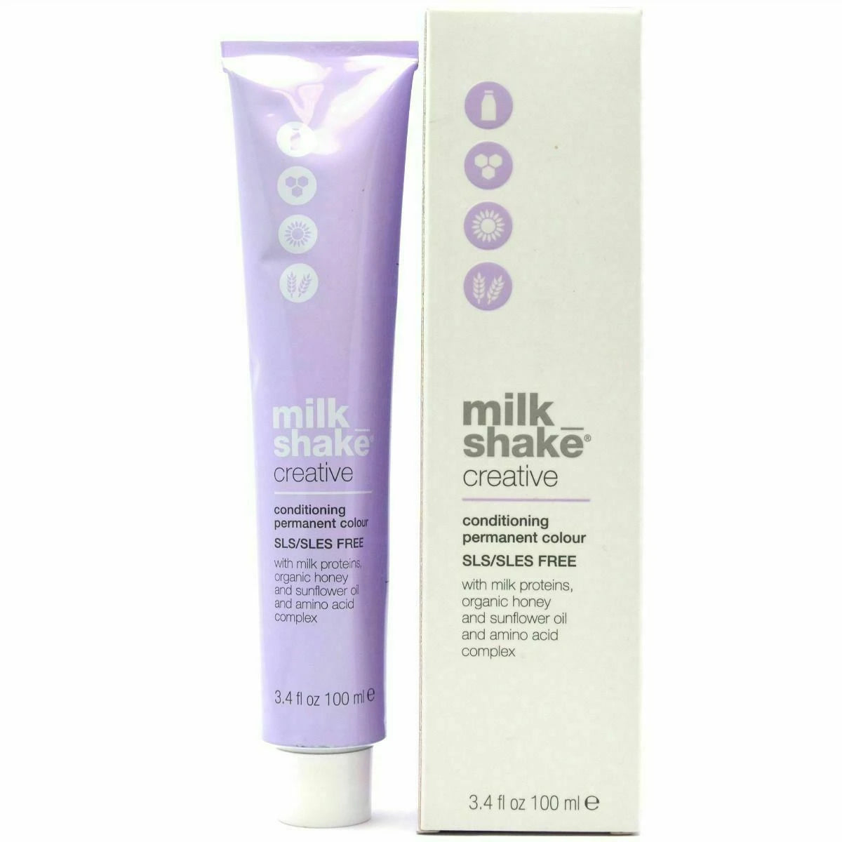 Milk Shake, Creative, SLS/SLES-Free, Permanent Hair Dye, 11N Black, 100 ml