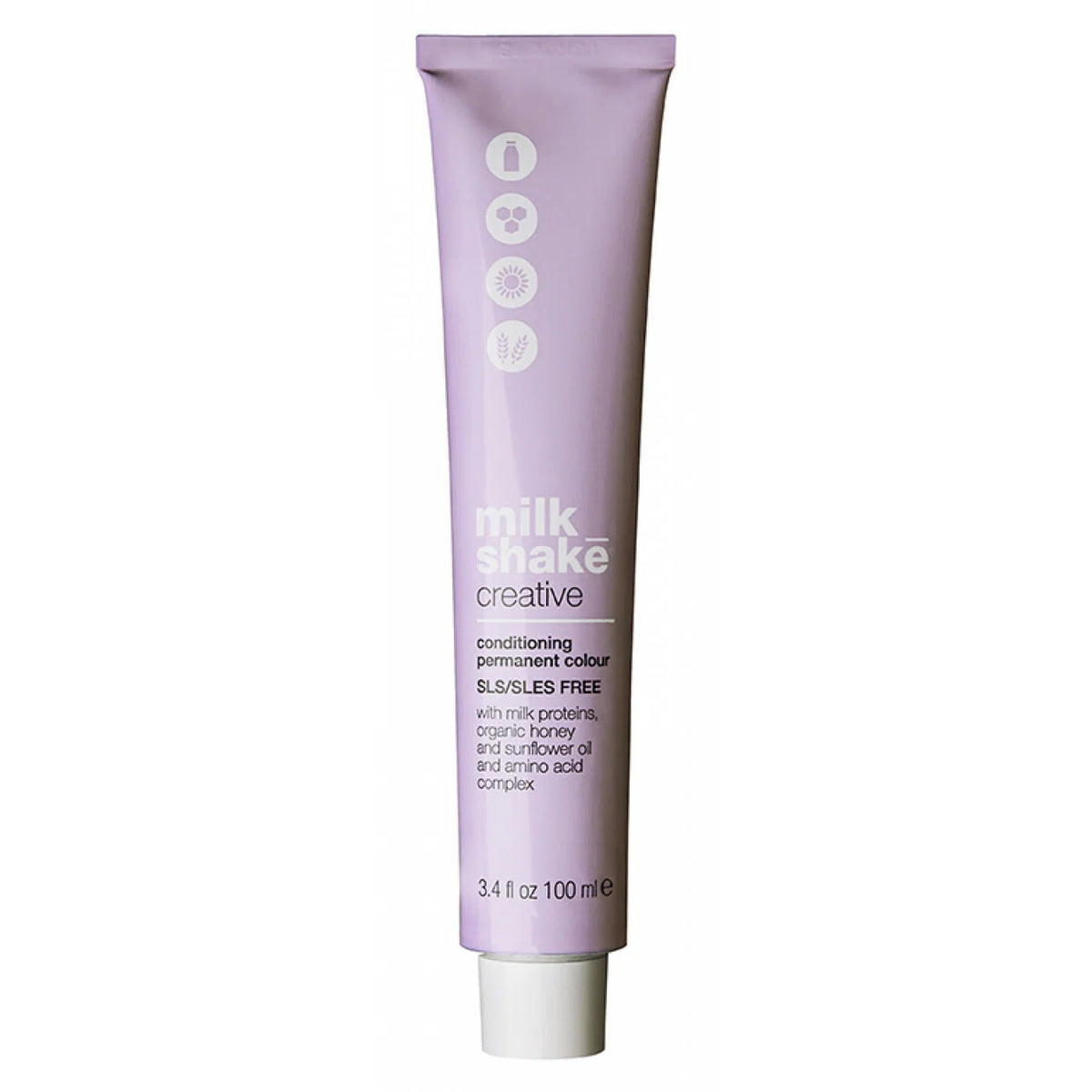 Milk Shake, Creative, SLS/SLES-Free, Permanent Hair Dye, 3.313GA Dark Chocolate, 100 ml